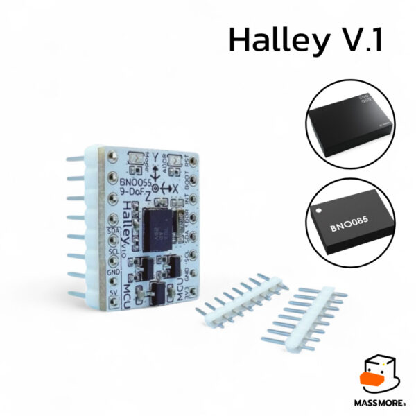 BNO055 BNO085 โมดูล Halley Sensor 9-DOF Orientation IMU MPU Angular Magnetic Gravity Vector by Massmore