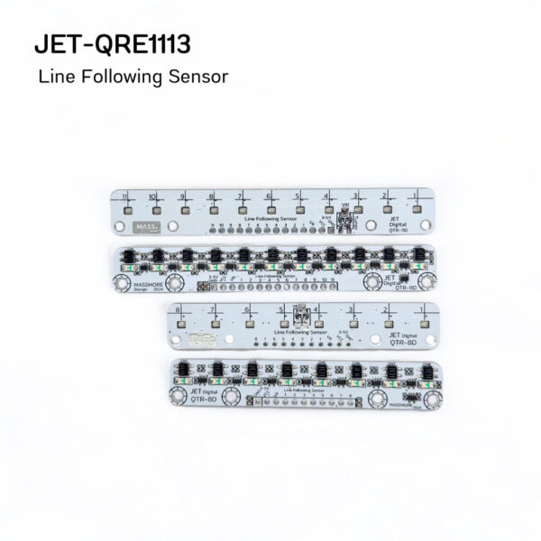 เซ็นเซอร์จับเส้น รุ่น JET ชิพแท้ QRE1113 QTR-8 QTR-11 Infrared Fast Line Follower Sensor Robot - Image 7